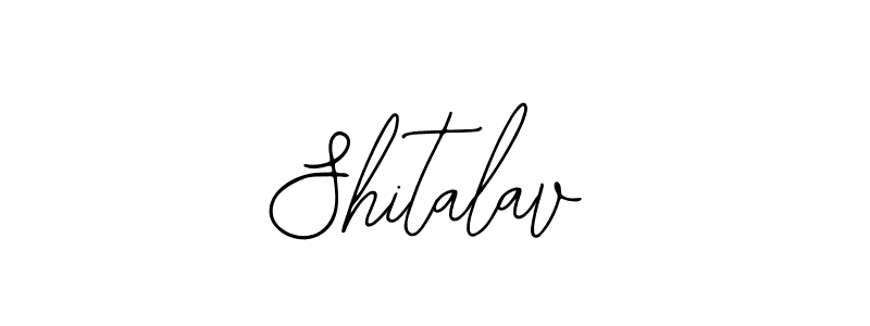 Use a signature maker to create a handwritten signature online. With this signature software, you can design (Bearetta-2O07w) your own signature for name Shitalav. Shitalav signature style 12 images and pictures png