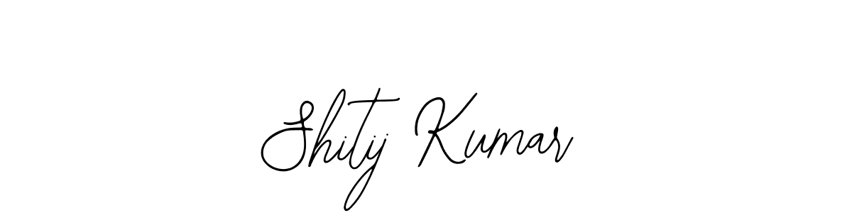 How to make Shitij Kumar signature? Bearetta-2O07w is a professional autograph style. Create handwritten signature for Shitij Kumar name. Shitij Kumar signature style 12 images and pictures png