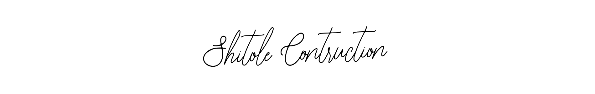 Also we have Shitole Contruction name is the best signature style. Create professional handwritten signature collection using Bearetta-2O07w autograph style. Shitole Contruction signature style 12 images and pictures png
