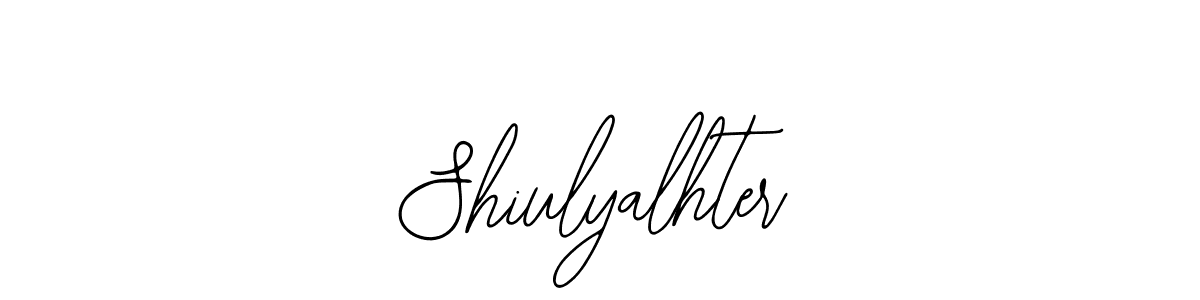 Use a signature maker to create a handwritten signature online. With this signature software, you can design (Bearetta-2O07w) your own signature for name Shiulyalhter. Shiulyalhter signature style 12 images and pictures png