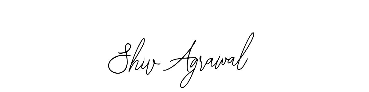 Also we have Shiv Agrawal name is the best signature style. Create professional handwritten signature collection using Bearetta-2O07w autograph style. Shiv Agrawal signature style 12 images and pictures png