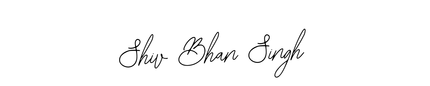 Also we have Shiv Bhan Singh name is the best signature style. Create professional handwritten signature collection using Bearetta-2O07w autograph style. Shiv Bhan Singh signature style 12 images and pictures png