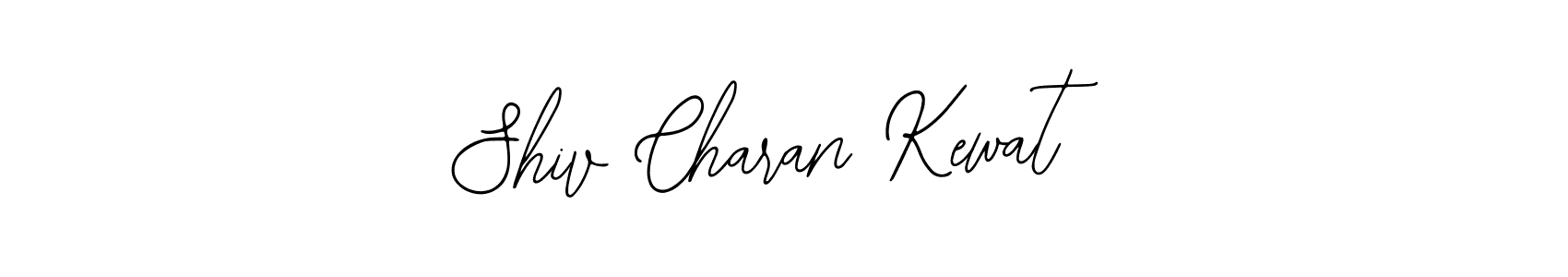 How to make Shiv Charan Kewat name signature. Use Bearetta-2O07w style for creating short signs online. This is the latest handwritten sign. Shiv Charan Kewat signature style 12 images and pictures png