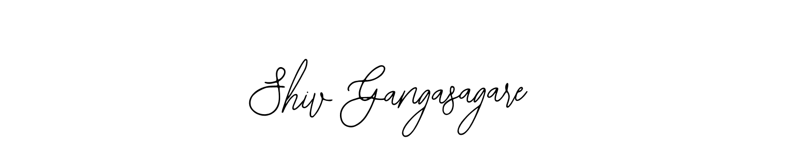 if you are searching for the best signature style for your name Shiv Gangasagare. so please give up your signature search. here we have designed multiple signature styles  using Bearetta-2O07w. Shiv Gangasagare signature style 12 images and pictures png