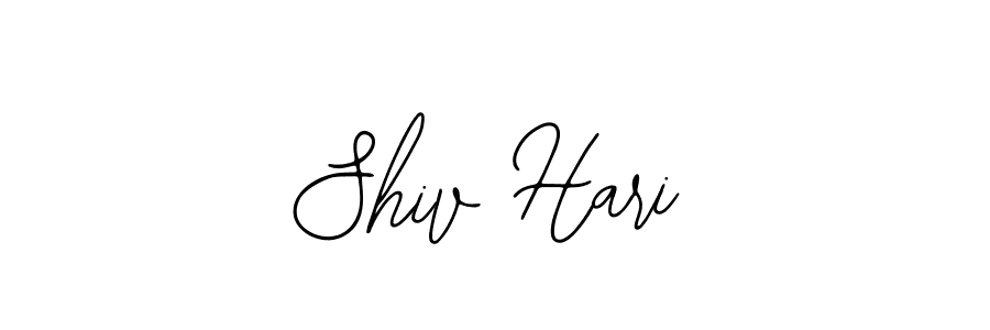 Also You can easily find your signature by using the search form. We will create Shiv Hari name handwritten signature images for you free of cost using Bearetta-2O07w sign style. Shiv Hari signature style 12 images and pictures png