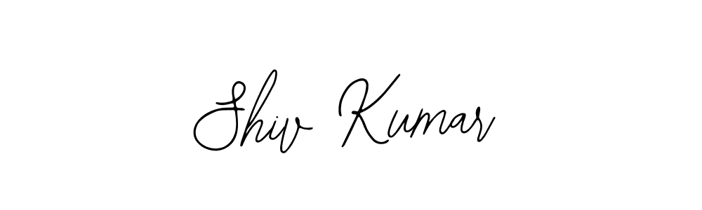 Design your own signature with our free online signature maker. With this signature software, you can create a handwritten (Bearetta-2O07w) signature for name Shiv Kumar. Shiv Kumar signature style 12 images and pictures png