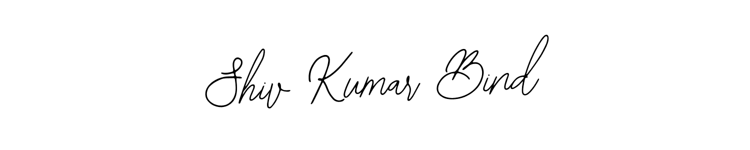 Bearetta-2O07w is a professional signature style that is perfect for those who want to add a touch of class to their signature. It is also a great choice for those who want to make their signature more unique. Get Shiv Kumar Bind name to fancy signature for free. Shiv Kumar Bind signature style 12 images and pictures png
