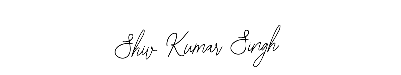 How to make Shiv Kumar Singh signature? Bearetta-2O07w is a professional autograph style. Create handwritten signature for Shiv Kumar Singh name. Shiv Kumar Singh signature style 12 images and pictures png