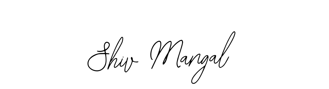 How to Draw Shiv Mangal signature style? Bearetta-2O07w is a latest design signature styles for name Shiv Mangal. Shiv Mangal signature style 12 images and pictures png