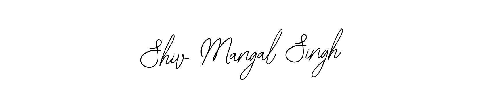 How to make Shiv Mangal Singh signature? Bearetta-2O07w is a professional autograph style. Create handwritten signature for Shiv Mangal Singh name. Shiv Mangal Singh signature style 12 images and pictures png