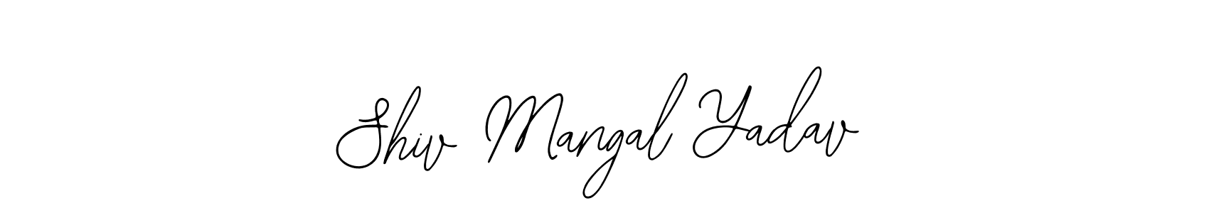 Also we have Shiv Mangal Yadav name is the best signature style. Create professional handwritten signature collection using Bearetta-2O07w autograph style. Shiv Mangal Yadav signature style 12 images and pictures png