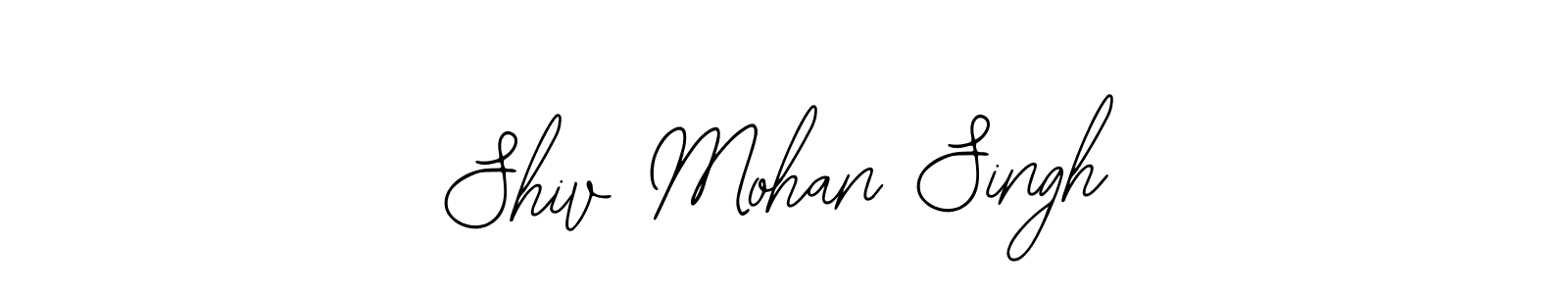 How to Draw Shiv Mohan Singh signature style? Bearetta-2O07w is a latest design signature styles for name Shiv Mohan Singh. Shiv Mohan Singh signature style 12 images and pictures png