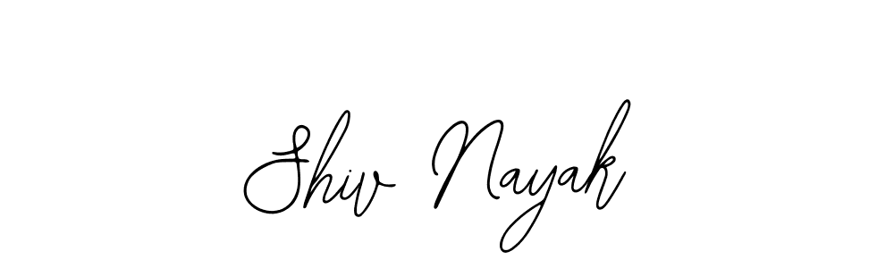 How to make Shiv Nayak name signature. Use Bearetta-2O07w style for creating short signs online. This is the latest handwritten sign. Shiv Nayak signature style 12 images and pictures png