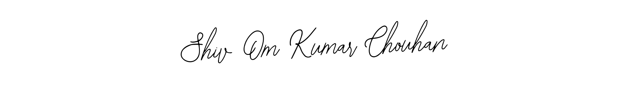 Shiv Om Kumar Chouhan stylish signature style. Best Handwritten Sign (Bearetta-2O07w) for my name. Handwritten Signature Collection Ideas for my name Shiv Om Kumar Chouhan. Shiv Om Kumar Chouhan signature style 12 images and pictures png