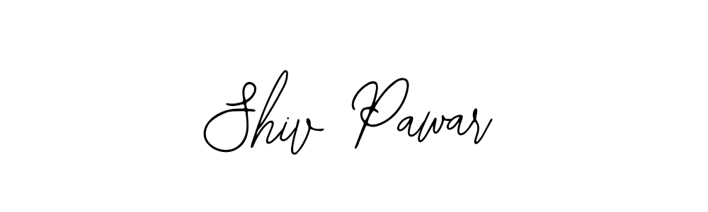 Similarly Bearetta-2O07w is the best handwritten signature design. Signature creator online .You can use it as an online autograph creator for name Shiv Pawar. Shiv Pawar signature style 12 images and pictures png