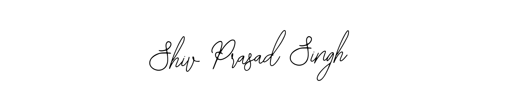 How to make Shiv Prasad Singh name signature. Use Bearetta-2O07w style for creating short signs online. This is the latest handwritten sign. Shiv Prasad Singh signature style 12 images and pictures png