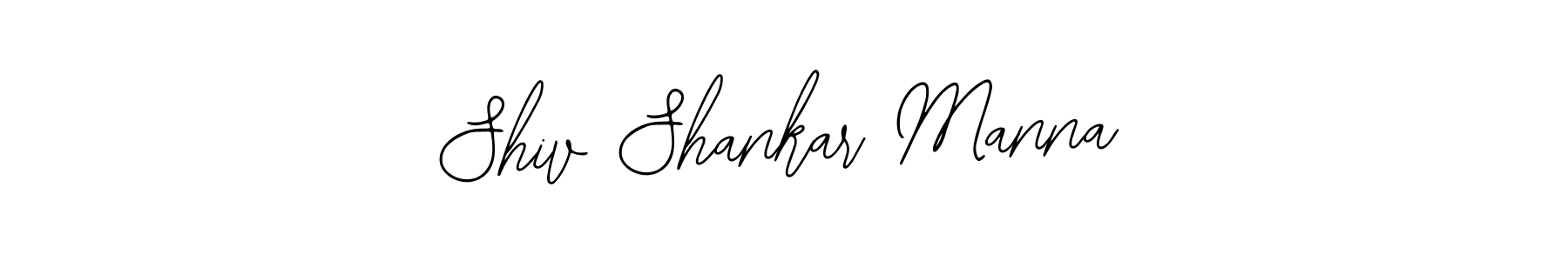 Similarly Bearetta-2O07w is the best handwritten signature design. Signature creator online .You can use it as an online autograph creator for name Shiv Shankar Manna. Shiv Shankar Manna signature style 12 images and pictures png