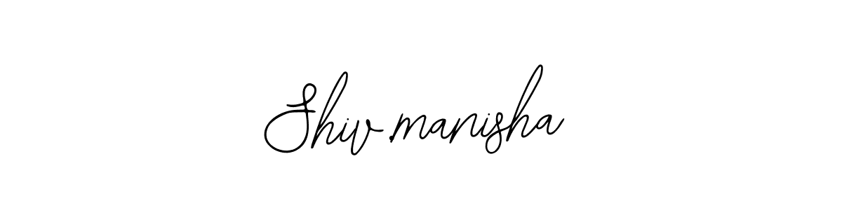 Shiv.manisha stylish signature style. Best Handwritten Sign (Bearetta-2O07w) for my name. Handwritten Signature Collection Ideas for my name Shiv.manisha. Shiv.manisha signature style 12 images and pictures png