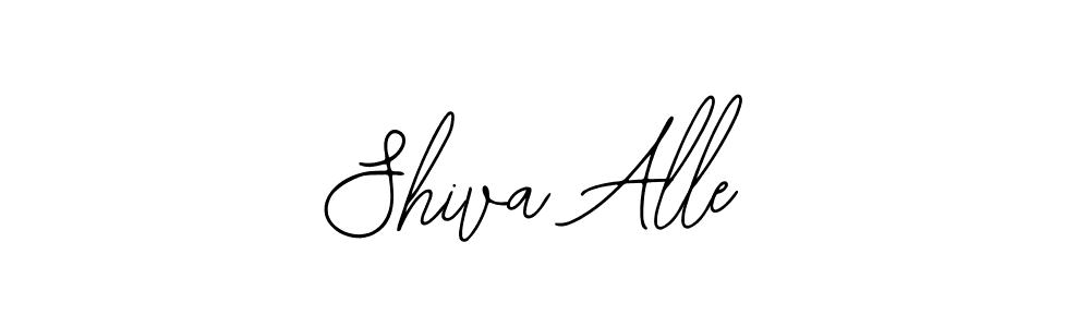 How to make Shiva Alle signature? Bearetta-2O07w is a professional autograph style. Create handwritten signature for Shiva Alle name. Shiva Alle signature style 12 images and pictures png