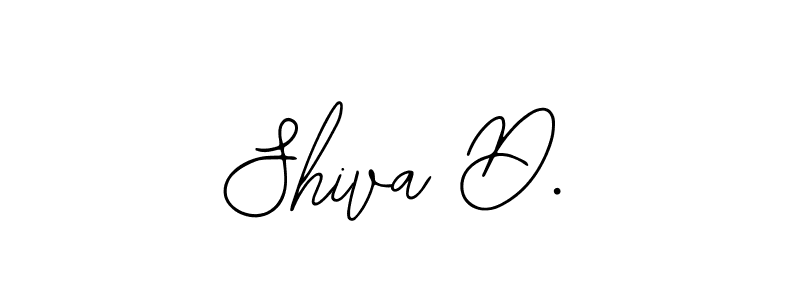 Design your own signature with our free online signature maker. With this signature software, you can create a handwritten (Bearetta-2O07w) signature for name Shiva D.. Shiva D. signature style 12 images and pictures png