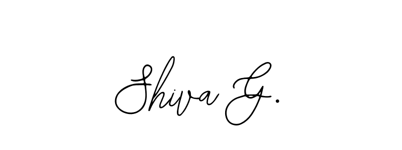 You can use this online signature creator to create a handwritten signature for the name Shiva G.. This is the best online autograph maker. Shiva G. signature style 12 images and pictures png