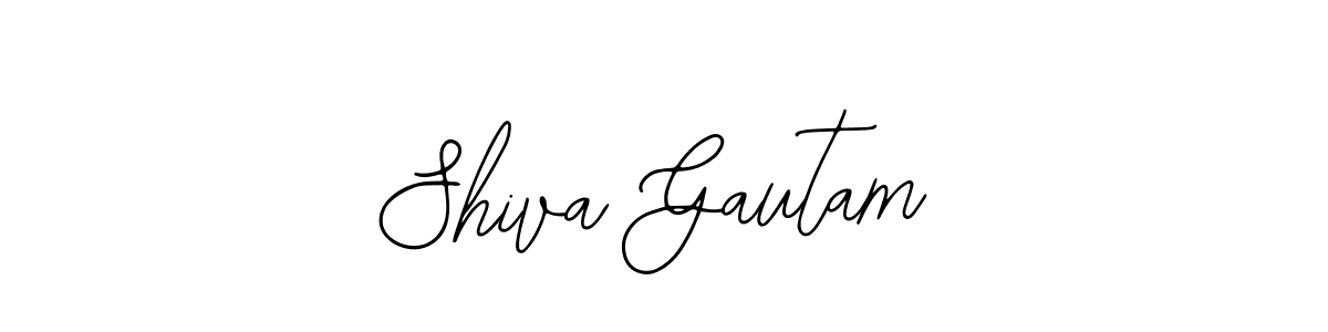 Make a beautiful signature design for name Shiva Gautam. Use this online signature maker to create a handwritten signature for free. Shiva Gautam signature style 12 images and pictures png