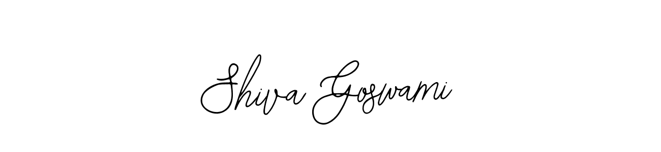 Design your own signature with our free online signature maker. With this signature software, you can create a handwritten (Bearetta-2O07w) signature for name Shiva Goswami. Shiva Goswami signature style 12 images and pictures png