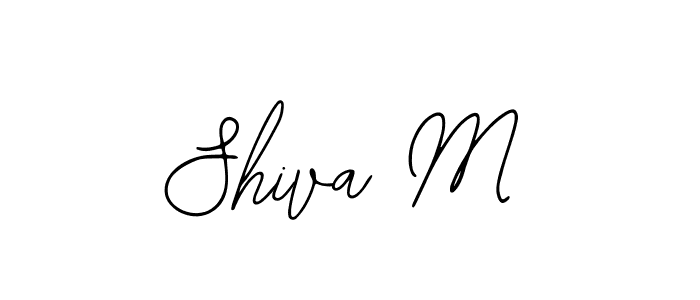 Bearetta-2O07w is a professional signature style that is perfect for those who want to add a touch of class to their signature. It is also a great choice for those who want to make their signature more unique. Get Shiva M name to fancy signature for free. Shiva M signature style 12 images and pictures png