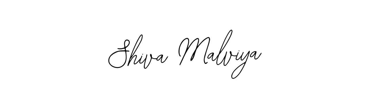 Use a signature maker to create a handwritten signature online. With this signature software, you can design (Bearetta-2O07w) your own signature for name Shiva Malviya. Shiva Malviya signature style 12 images and pictures png