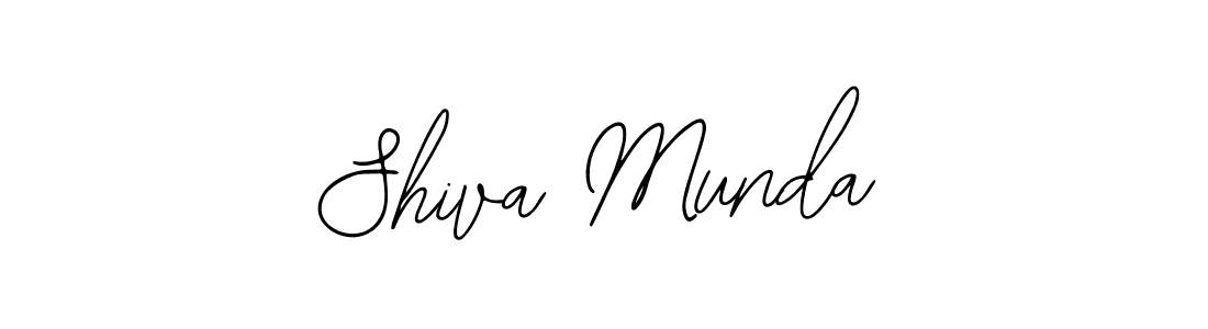 Bearetta-2O07w is a professional signature style that is perfect for those who want to add a touch of class to their signature. It is also a great choice for those who want to make their signature more unique. Get Shiva Munda name to fancy signature for free. Shiva Munda signature style 12 images and pictures png