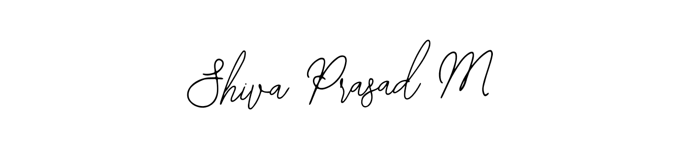 Design your own signature with our free online signature maker. With this signature software, you can create a handwritten (Bearetta-2O07w) signature for name Shiva Prasad M. Shiva Prasad M signature style 12 images and pictures png