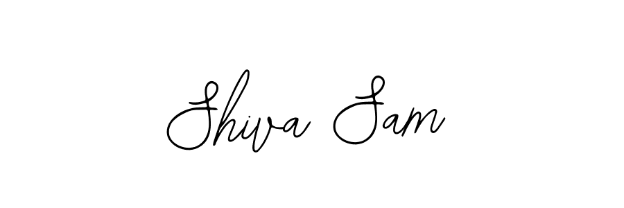 if you are searching for the best signature style for your name Shiva Sam. so please give up your signature search. here we have designed multiple signature styles  using Bearetta-2O07w. Shiva Sam signature style 12 images and pictures png
