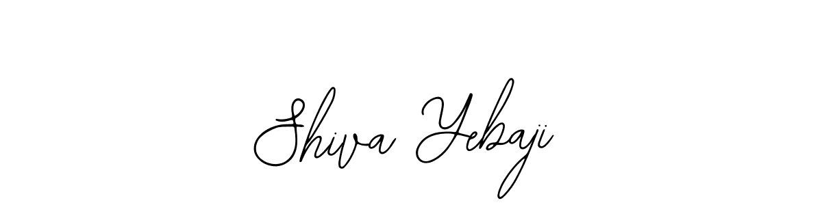 Shiva Yebaji stylish signature style. Best Handwritten Sign (Bearetta-2O07w) for my name. Handwritten Signature Collection Ideas for my name Shiva Yebaji. Shiva Yebaji signature style 12 images and pictures png