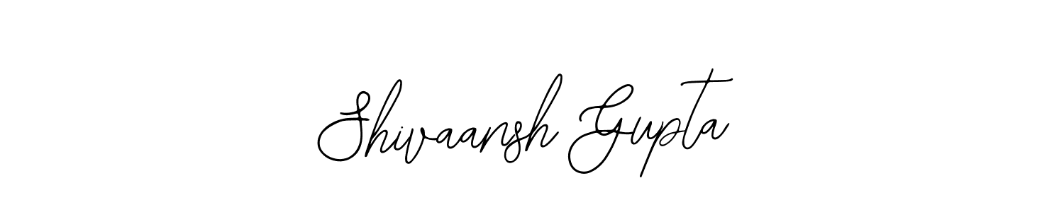 The best way (Bearetta-2O07w) to make a short signature is to pick only two or three words in your name. The name Shivaansh Gupta include a total of six letters. For converting this name. Shivaansh Gupta signature style 12 images and pictures png