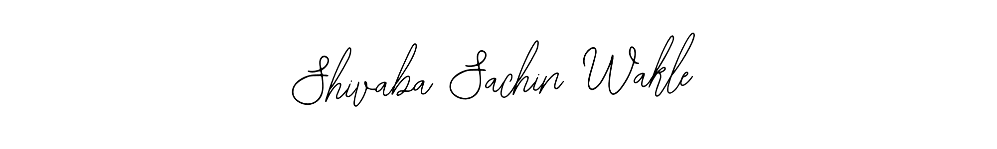 Make a beautiful signature design for name Shivaba Sachin Wakle. With this signature (Bearetta-2O07w) style, you can create a handwritten signature for free. Shivaba Sachin Wakle signature style 12 images and pictures png