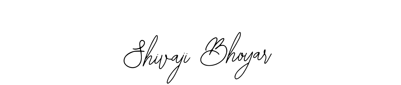 Similarly Bearetta-2O07w is the best handwritten signature design. Signature creator online .You can use it as an online autograph creator for name Shivaji Bhoyar. Shivaji Bhoyar signature style 12 images and pictures png