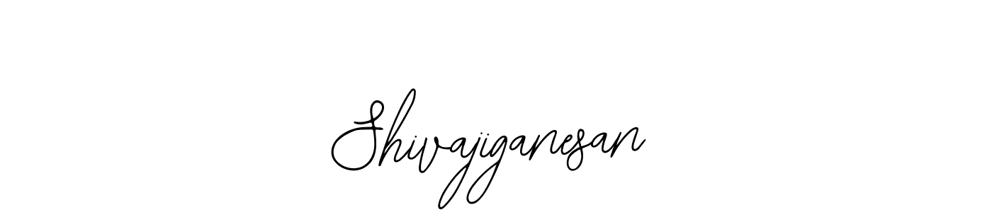 How to make Shivajiganesan name signature. Use Bearetta-2O07w style for creating short signs online. This is the latest handwritten sign. Shivajiganesan signature style 12 images and pictures png