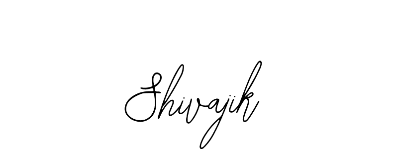 Use a signature maker to create a handwritten signature online. With this signature software, you can design (Bearetta-2O07w) your own signature for name Shivajik. Shivajik signature style 12 images and pictures png