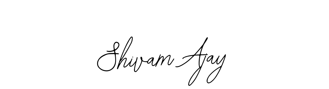 How to Draw Shivam Ajay signature style? Bearetta-2O07w is a latest design signature styles for name Shivam Ajay. Shivam Ajay signature style 12 images and pictures png
