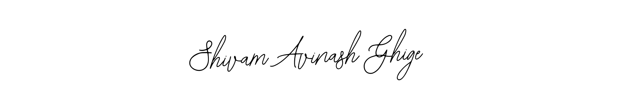 How to make Shivam Avinash Ghige signature? Bearetta-2O07w is a professional autograph style. Create handwritten signature for Shivam Avinash Ghige name. Shivam Avinash Ghige signature style 12 images and pictures png