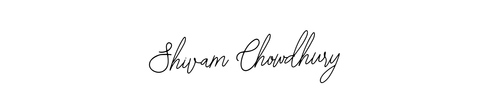 Create a beautiful signature design for name Shivam Chowdhury. With this signature (Bearetta-2O07w) fonts, you can make a handwritten signature for free. Shivam Chowdhury signature style 12 images and pictures png