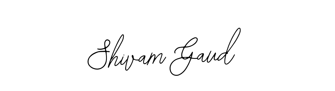 if you are searching for the best signature style for your name Shivam Gaud. so please give up your signature search. here we have designed multiple signature styles  using Bearetta-2O07w. Shivam Gaud signature style 12 images and pictures png