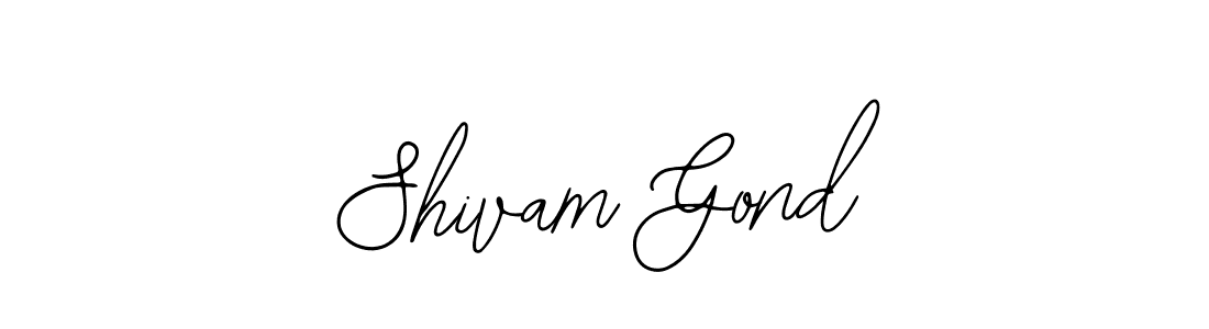 Similarly Bearetta-2O07w is the best handwritten signature design. Signature creator online .You can use it as an online autograph creator for name Shivam Gond. Shivam Gond signature style 12 images and pictures png