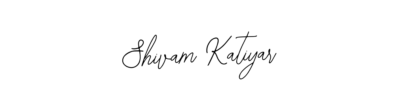 Create a beautiful signature design for name Shivam Katiyar. With this signature (Bearetta-2O07w) fonts, you can make a handwritten signature for free. Shivam Katiyar signature style 12 images and pictures png