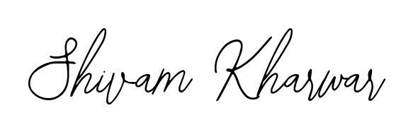 Looking for an artistic signature for Shivam Kharwar? The Bearetta-2O07w calligraphy style gives a sophisticated flow suitable for business cards and emails. Shivam Kharwar signature style 12 images and pictures png