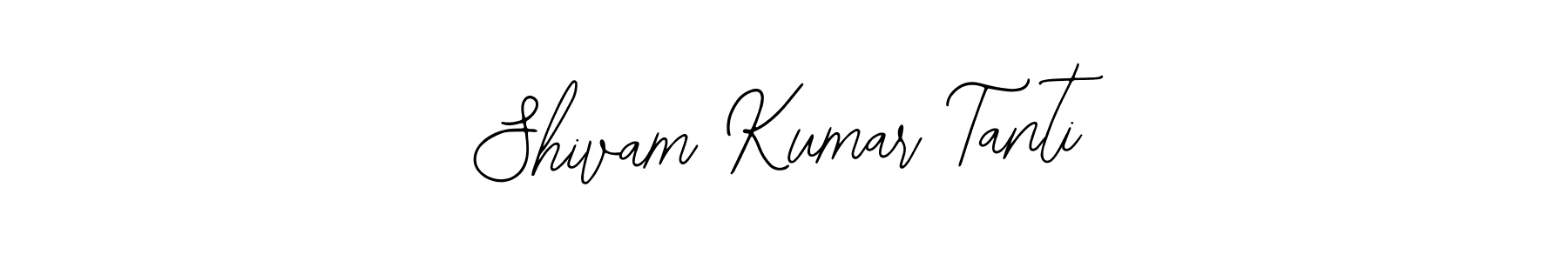 You should practise on your own different ways (Bearetta-2O07w) to write your name (Shivam Kumar Tanti) in signature. don't let someone else do it for you. Shivam Kumar Tanti signature style 12 images and pictures png