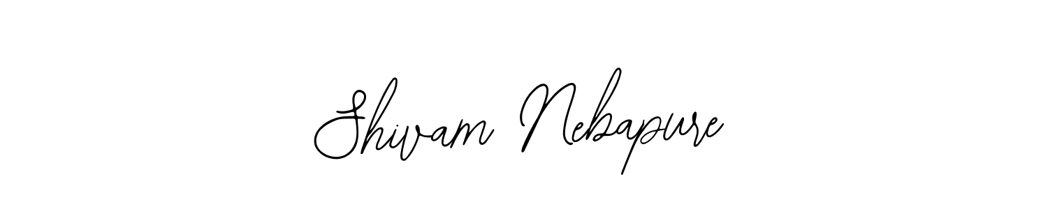 You can use this online signature creator to create a handwritten signature for the name Shivam Nebapure. This is the best online autograph maker. Shivam Nebapure signature style 12 images and pictures png
