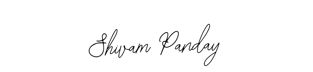 Also we have Shivam Panday name is the best signature style. Create professional handwritten signature collection using Bearetta-2O07w autograph style. Shivam Panday signature style 12 images and pictures png