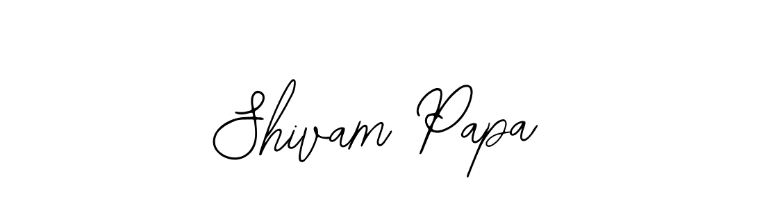 Make a beautiful signature design for name Shivam Papa. Use this online signature maker to create a handwritten signature for free. Shivam Papa signature style 12 images and pictures png