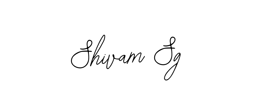 if you are searching for the best signature style for your name Shivam Sg. so please give up your signature search. here we have designed multiple signature styles  using Bearetta-2O07w. Shivam Sg signature style 12 images and pictures png